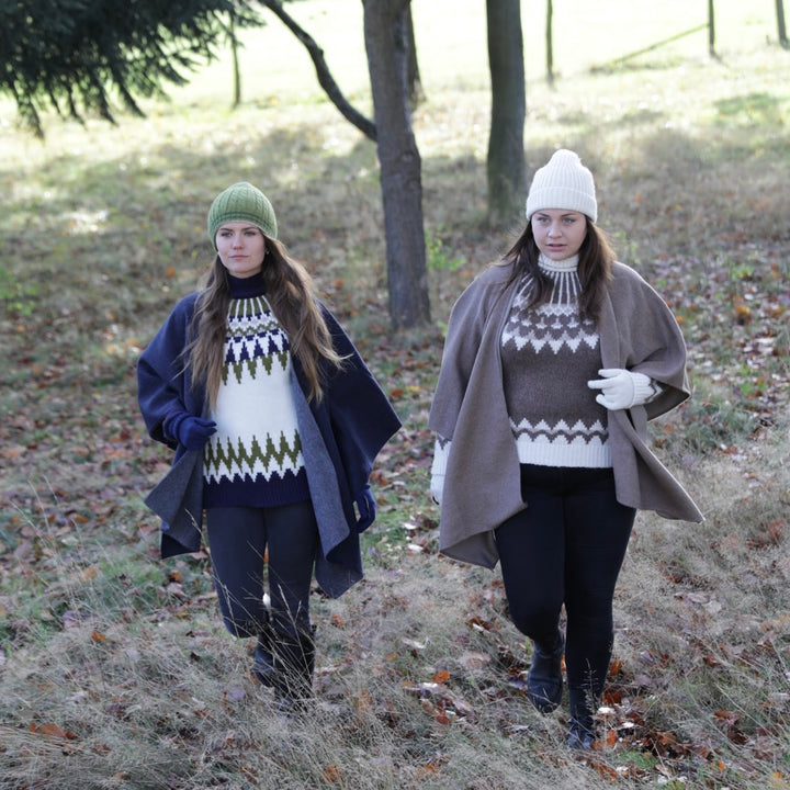 Alpaka Damenpullover YOKE