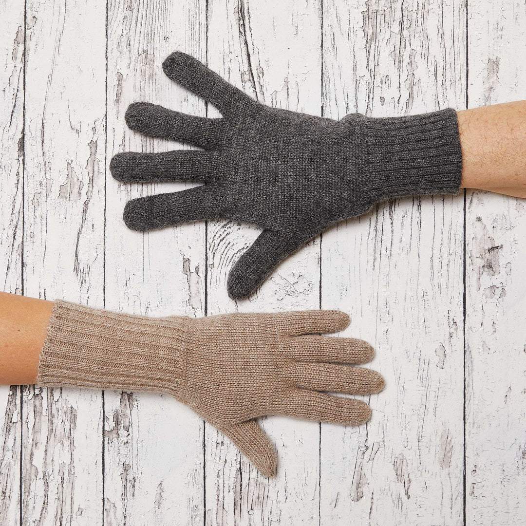 Alpaka Handschuhe für Herren