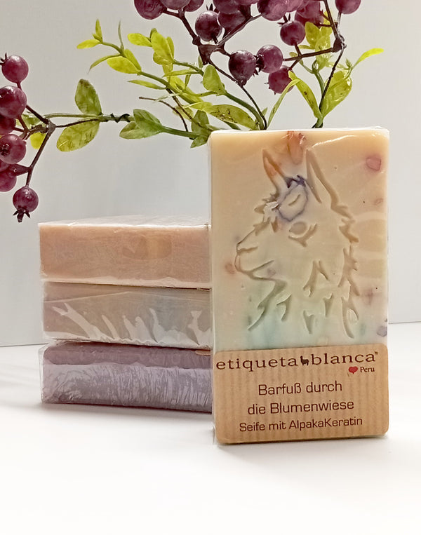 NATURSEIFE mit Alpakakeratin