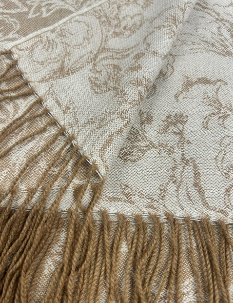 Stola FLORAL – 100 % Baby Alpaka
