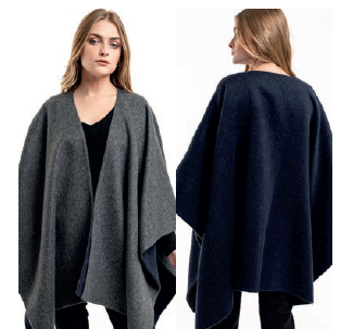 Alpaka Cape KYRA Doble Face