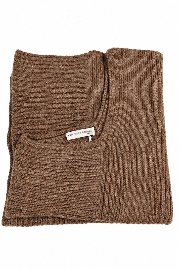 Poncho RIBB S aus 100 % Baby Alpaka